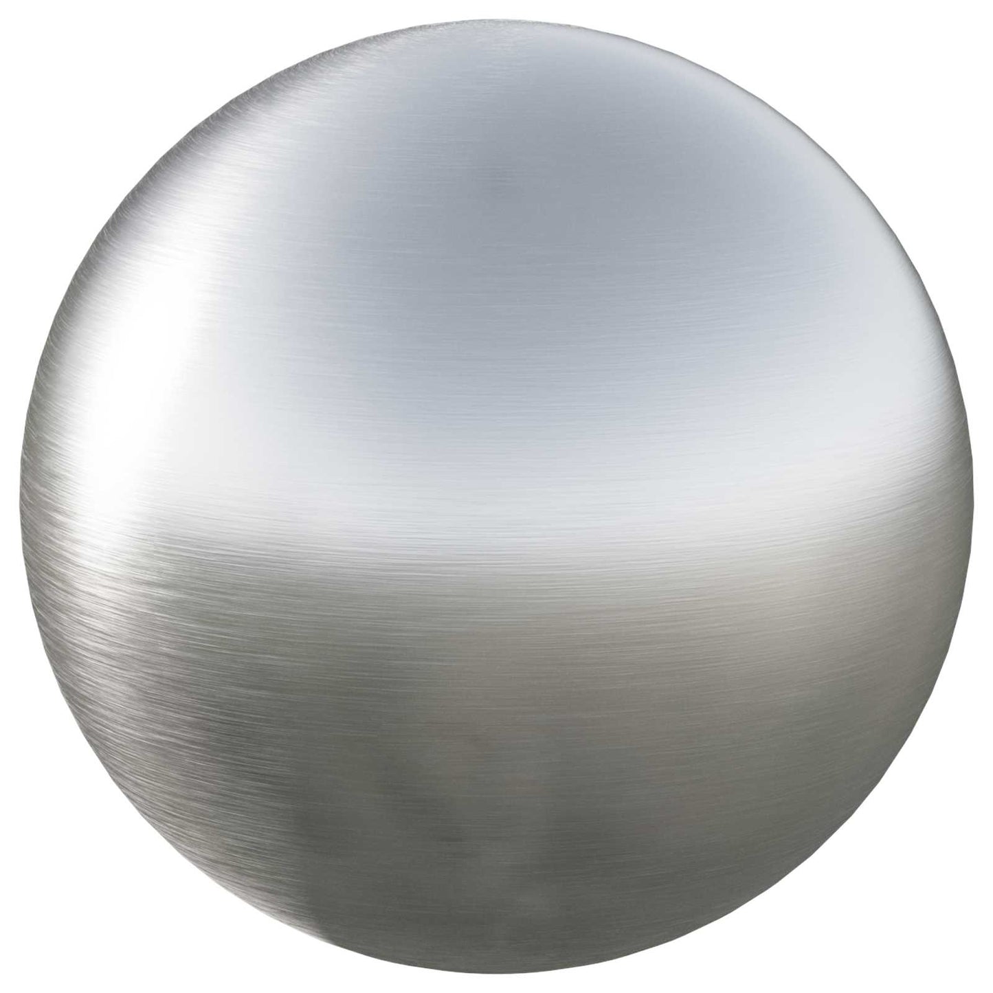 Brushed Ball 8 pcs Ø 5 cm Silver Stainless Steel 201
