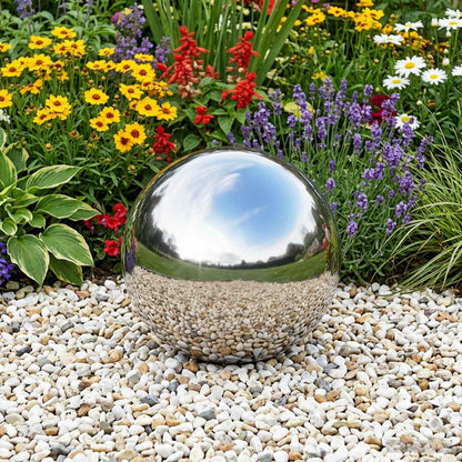 Mirror Ball Ø 37.5 cm Silver Stainless Steel 201