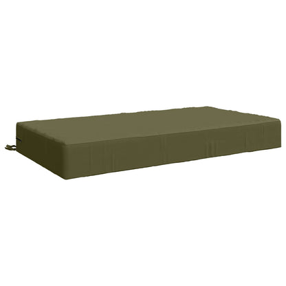 Seat Cushion SOEST 100% Polyester Olive green 120 x 80 x 15 cm