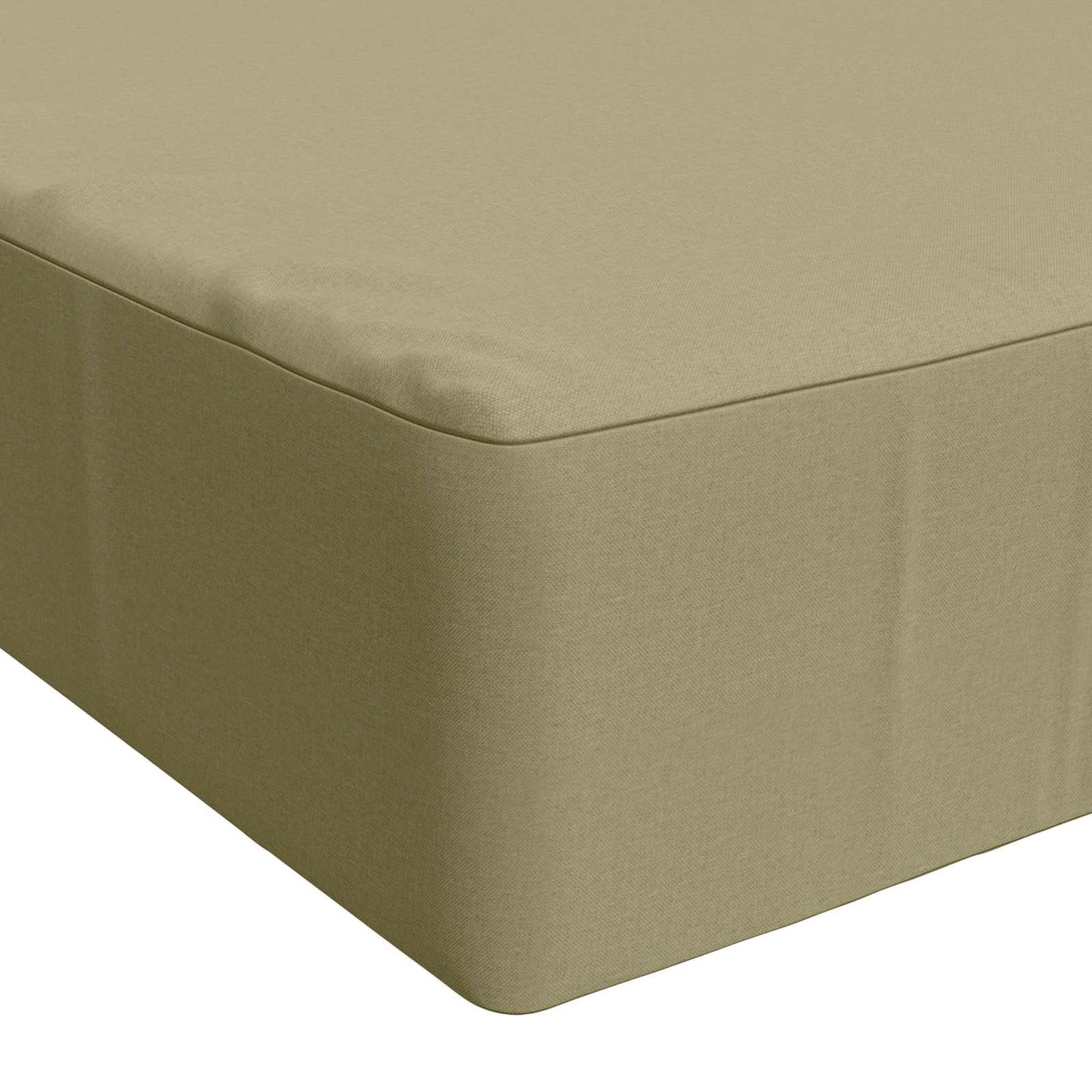 Seat Cushion SOEST 100% Polyester Light green 120 x 80 x 15 cm