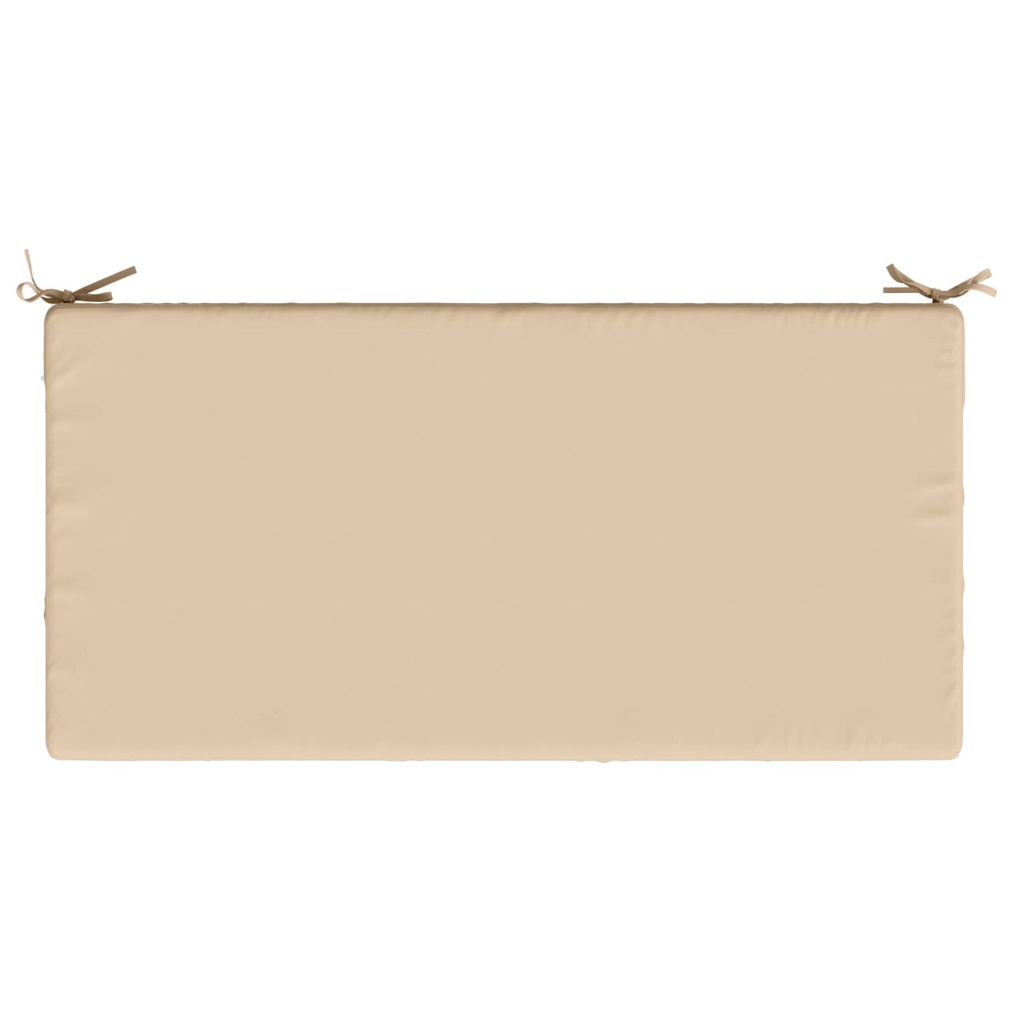 Seat Cushion SOEST 100% Polyester Cream 120 x 80 x 15 cm