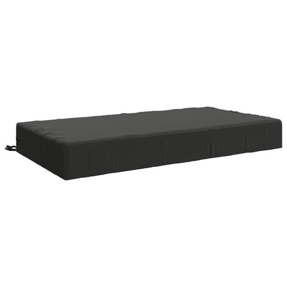 Seat Cushion SOEST 100% Polyester Anthracite 120 x 80 x 15 cm