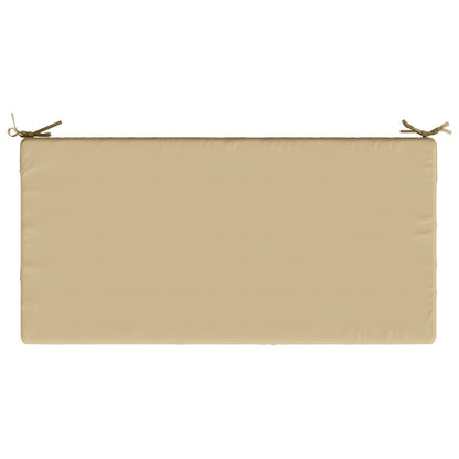 Seat Cushion SOEST 100% Polyester Beige 120 x 80 x 15 cm