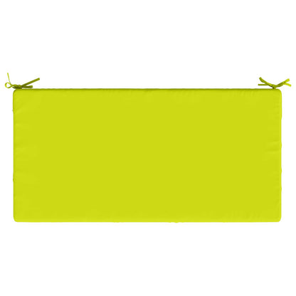 Seat Cushion SOEST 100% Polyester Bright green 120 x 80 x 15 cm