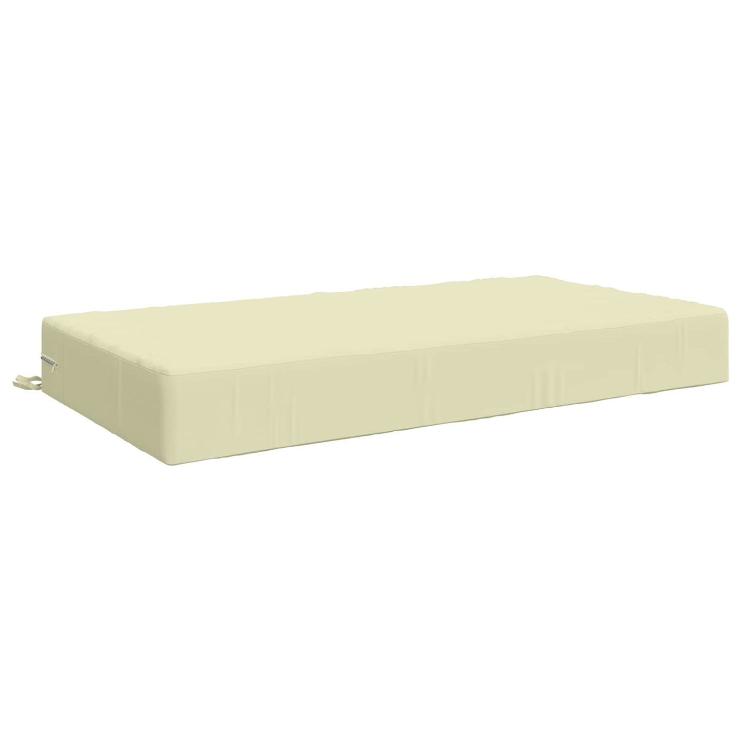 Seat Cushion SOEST 100% Polyester Cream 120 x 80 x 15 cm