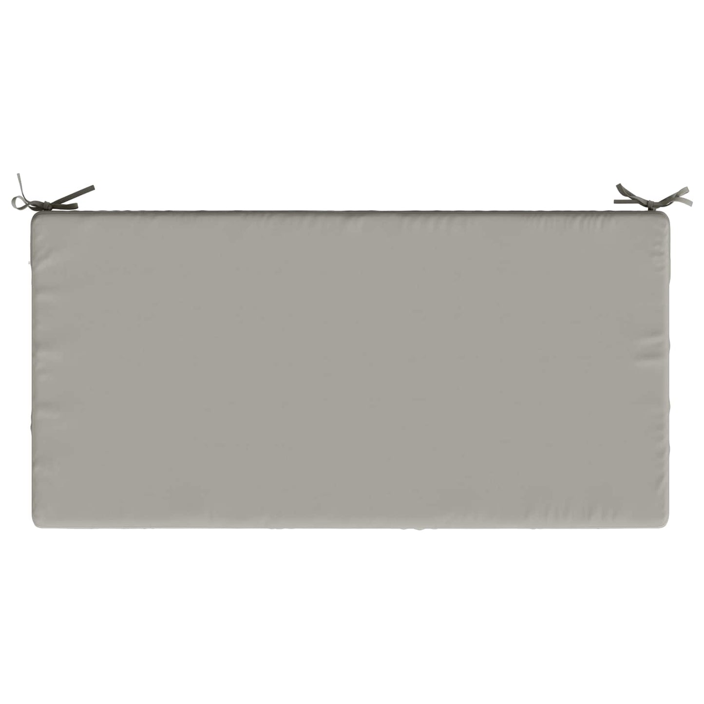 Seat Cushion SOEST 100% Polyester Grey 120 x 80 x 15 cm