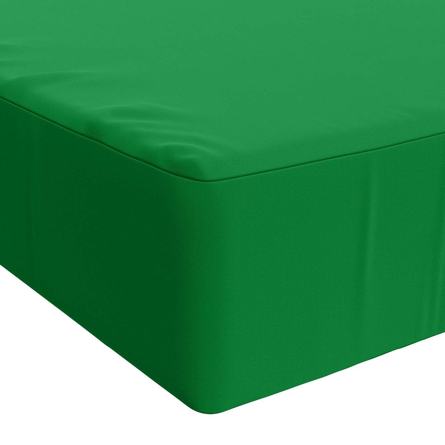 Seat Cushion SOEST 100% Polyester Green 120 x 80 x 15 cm