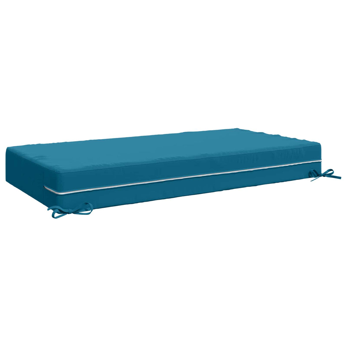 Seat Cushion SOEST 100% Polyester Light blue 120 x 80 x 15 cm