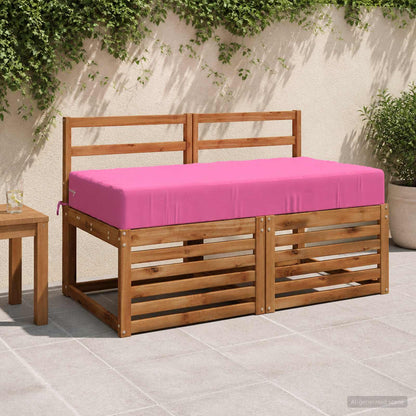 Seat Cushion SOEST 100% Polyester Pink 120 x 60 x 15 cm