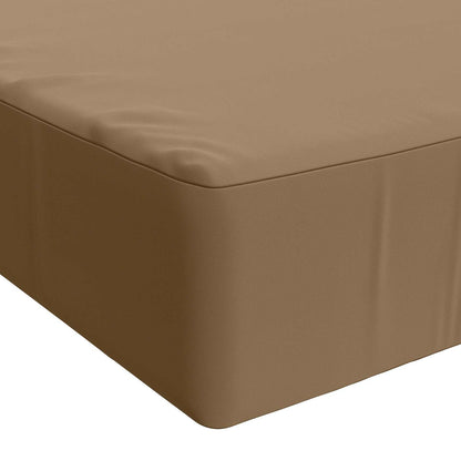 Seat Cushion SOEST 100% Polyester Taupe 120 x 80 x 15 cm