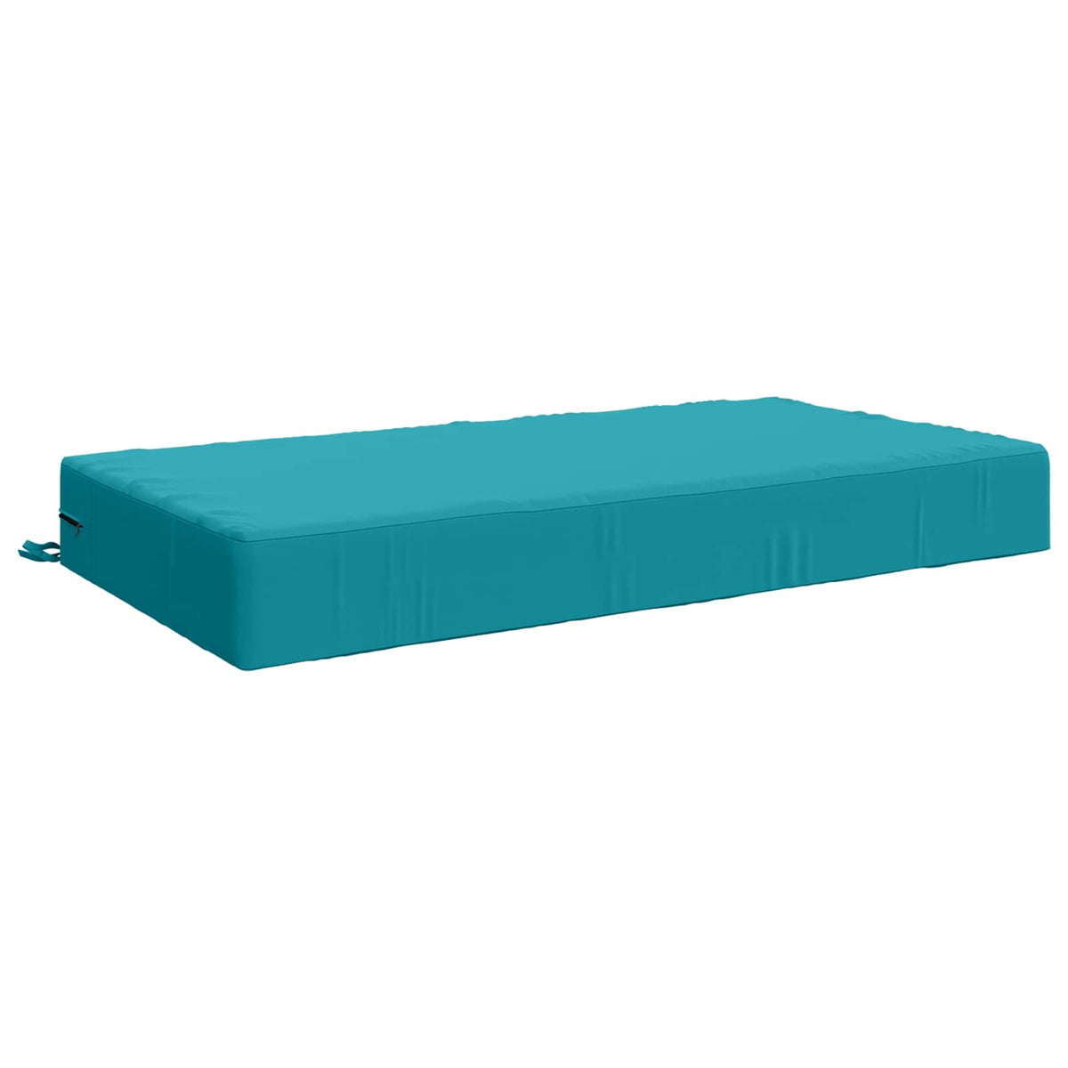 Seat Cushion SOEST 100% Polyester Turquoise 120 x 80 x 15 cm