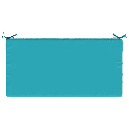 Seat Cushion SOEST 100% Polyester Turquoise 120 x 80 x 15 cm