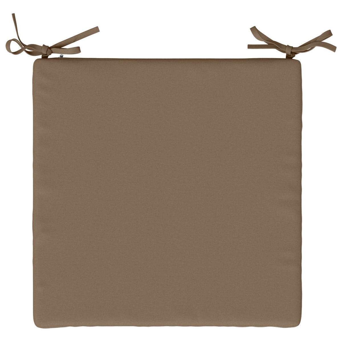 4-Piece Seat Cushions SOEST 4 pcs 100% Polyester Taupe