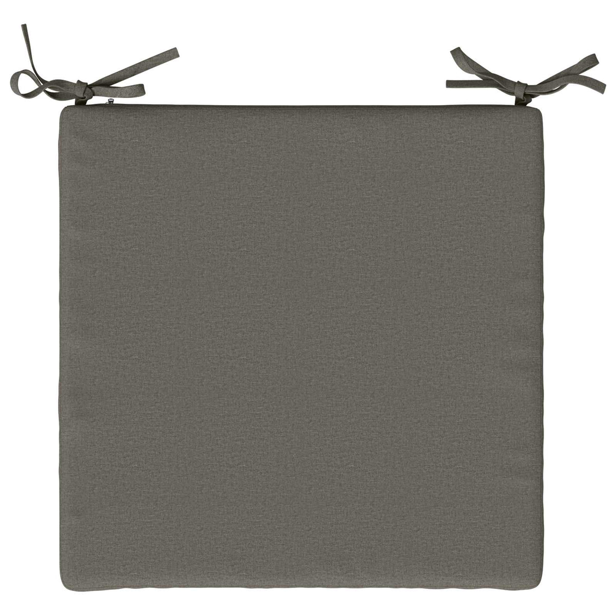 4-Piece Seat Cushions SOEST 4 pcs 100% Polyester Grey