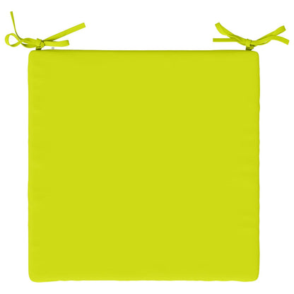 4-Piece Seat Cushions SOEST 4 pcs 100% Polyester Bright Green