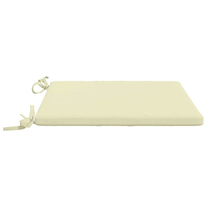 4-Piece Seat Cushions SOEST 4 pcs 100% Polyester Cream