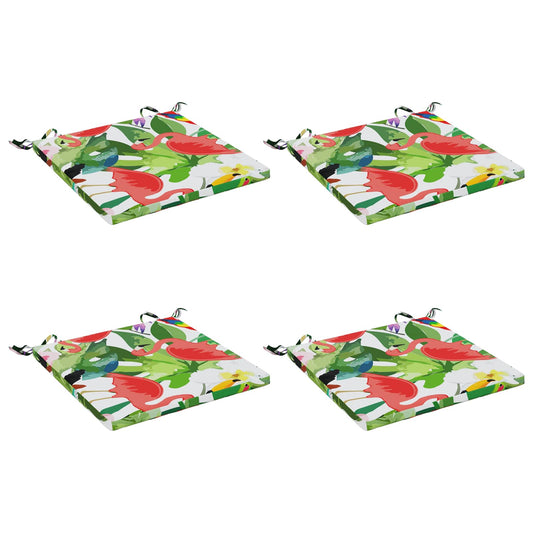 4-Piece Seat Cushions SOEST 4 pcs 100% Polyester Multicolour