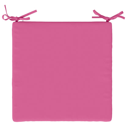 4-Piece Seat Cushions SOEST 4 pcs 100% Polyester Pink