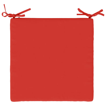 4-Piece Seat Cushions SOEST 4 pcs 100% Polyester Red