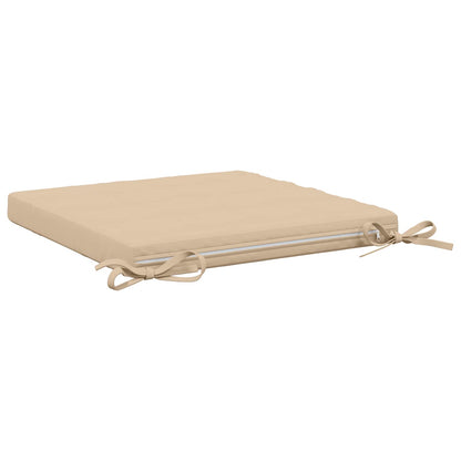 4-Piece Seat Cushions SOEST 4 pcs 100% Polyester Cream