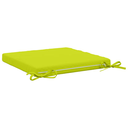 4-Piece Seat Cushions SOEST 4 pcs 100% Polyester Bright Green