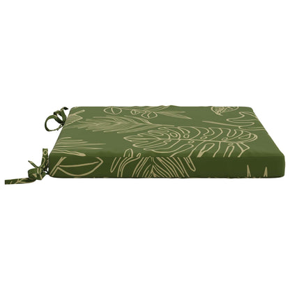 4-Piece Seat Cushions SOEST 4 pcs 100% Polyester Leaf Design