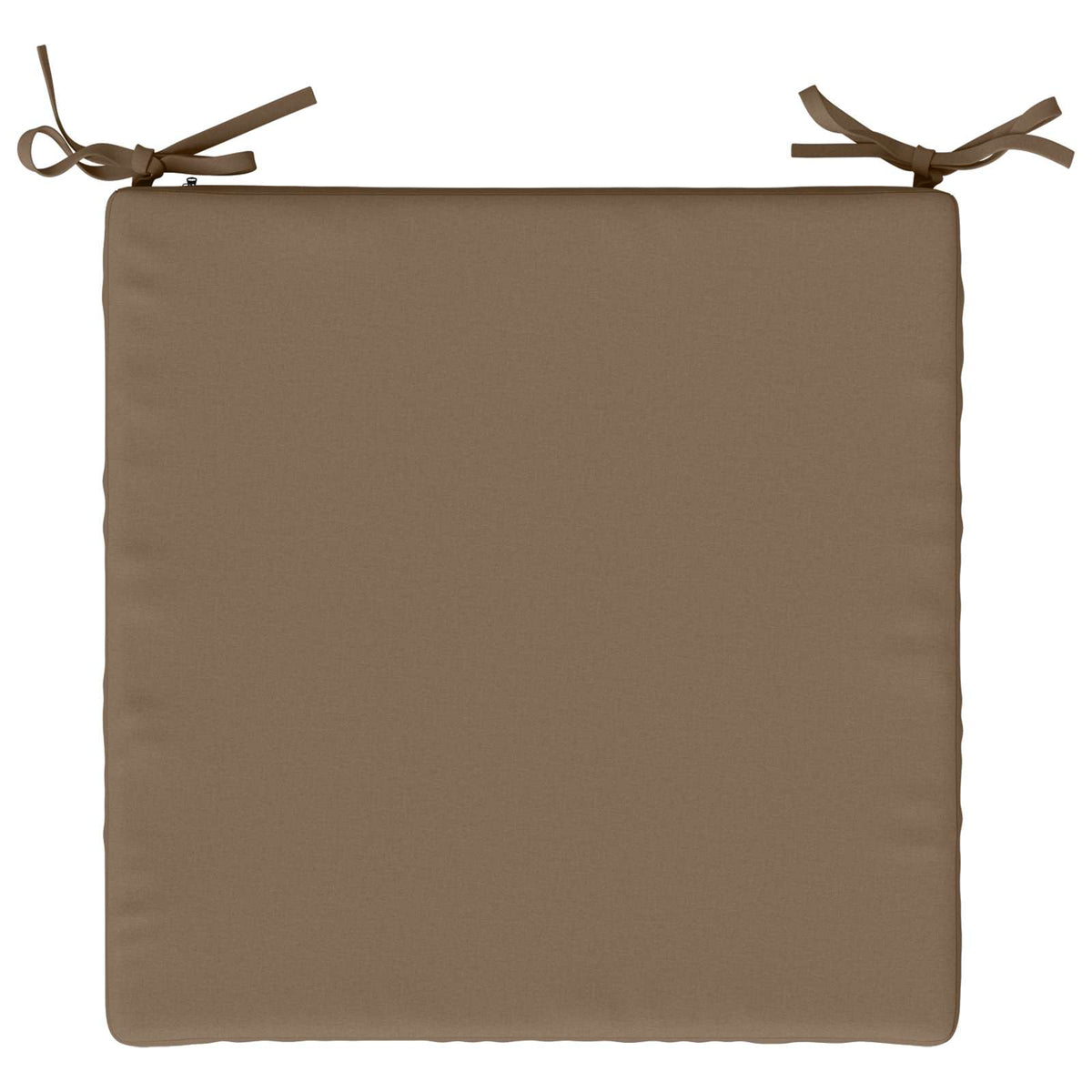4-Piece Seat Cushions SOEST 4 pcs 100% Polyester Taupe
