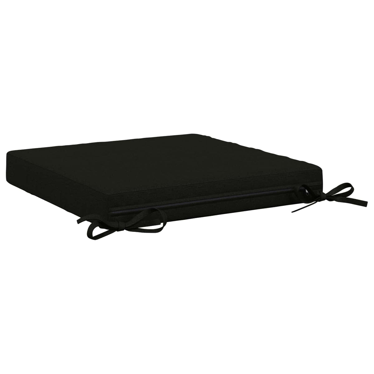 4-Piece Seat Cushions SOEST 4 pcs 100% Polyester Black