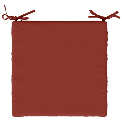 4-Piece Seat Cushions SOEST 4 pcs 100% Polyester Red