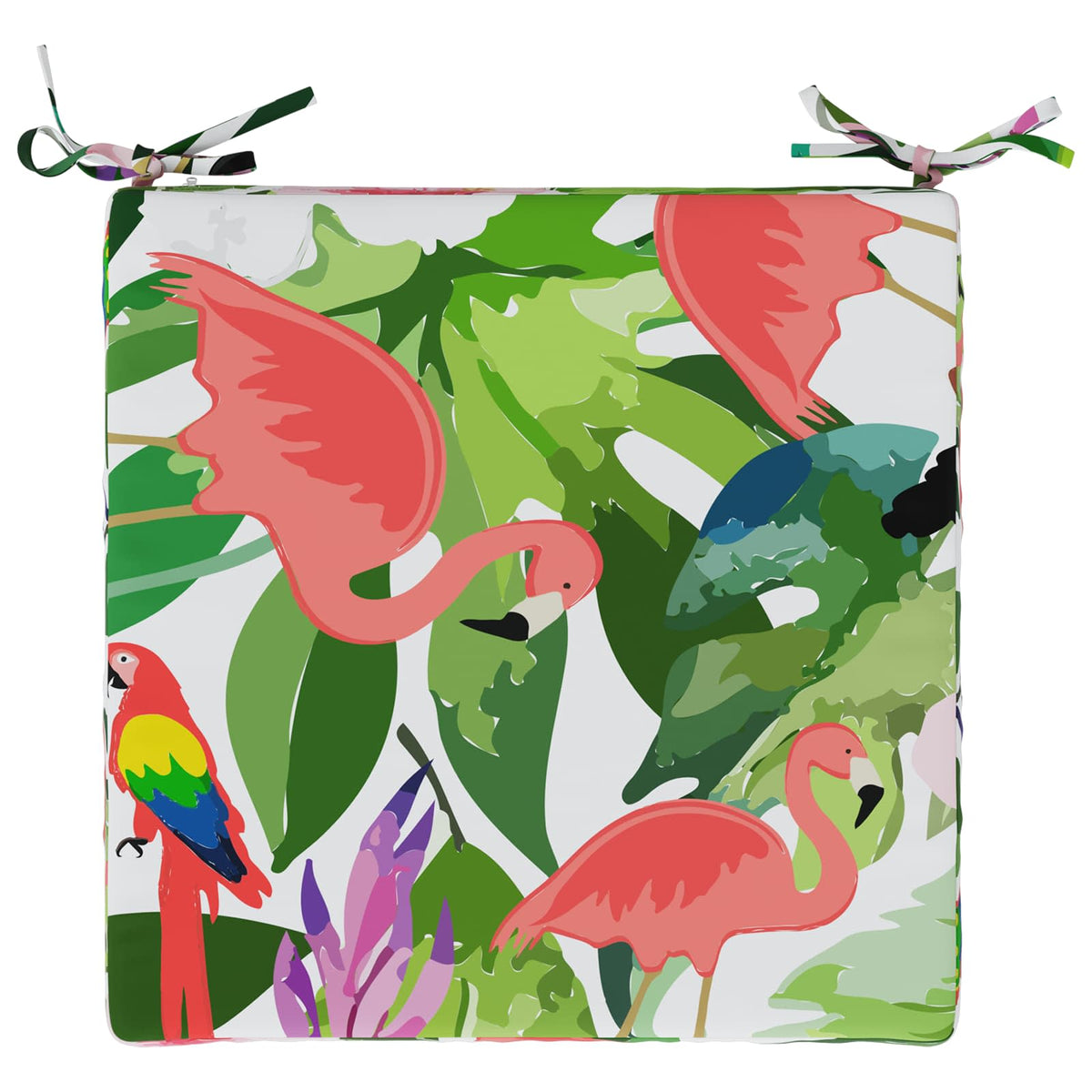4-Piece Seat Cushions SOEST 4 pcs 100% Polyester Multicolour