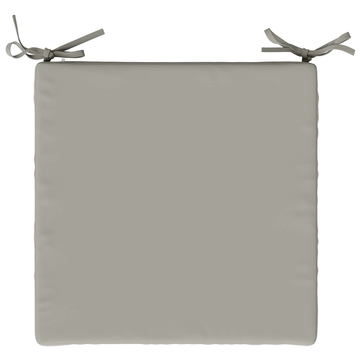 4-Piece Seat Cushions SOEST 4 pcs 100% Polyester Grey
