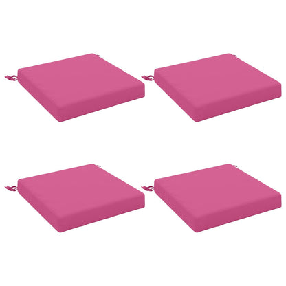4-Piece Seat Cushions SOEST 4 pcs 100% Polyester Pink