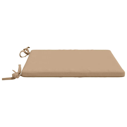 4-Piece Seat Cushions SOEST 4 pcs 100% Polyester Sand