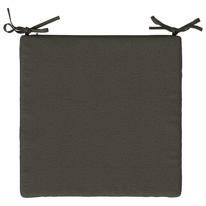 4-Piece Seat Cushions SOEST 4 pcs 100% Polyester Anthracite