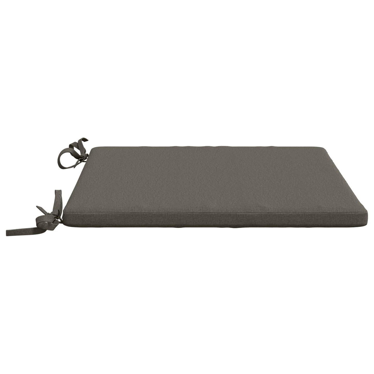 4-Piece Seat Cushions SOEST 4 pcs 100% Polyester Grey