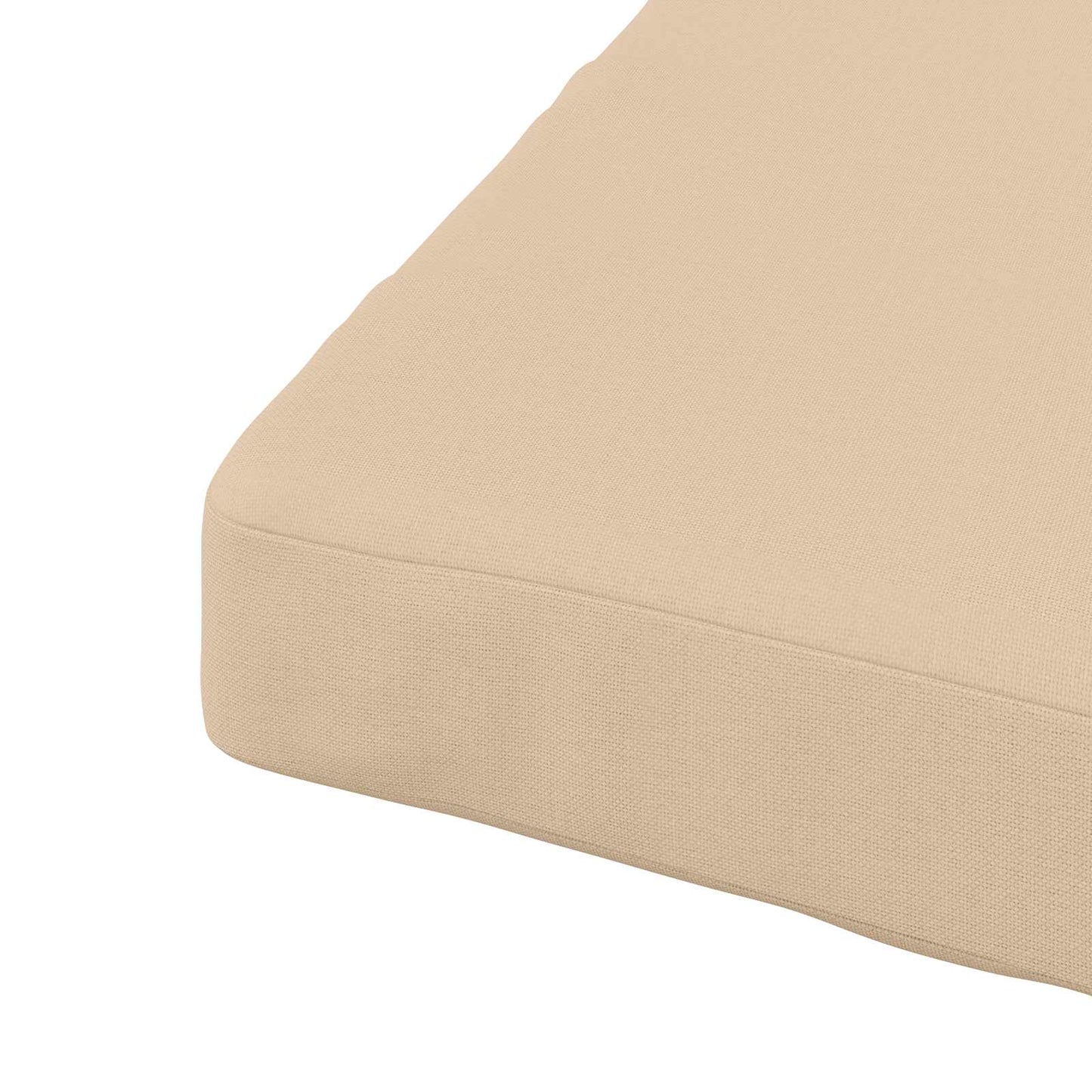 4-Piece Seat Cushions SOEST 4 pcs 100% Polyester Cream