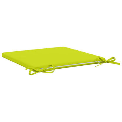 4-Piece Seat Cushions SOEST 4 pcs 100% Polyester Bright Green