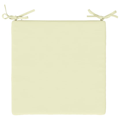 4-Piece Seat Cushions SOEST 4 pcs 100% Polyester Cream