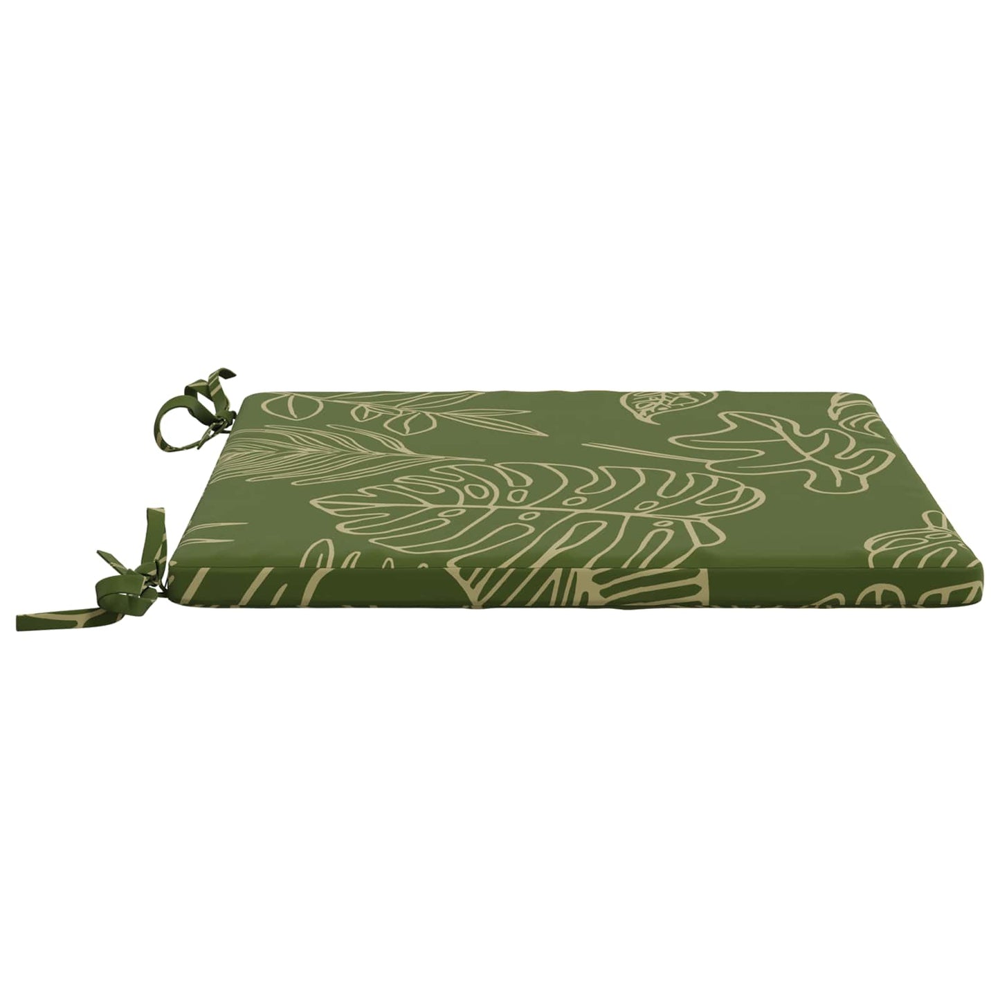 4-Piece Seat Cushions SOEST 4 pcs 100% Polyester Leaf Design