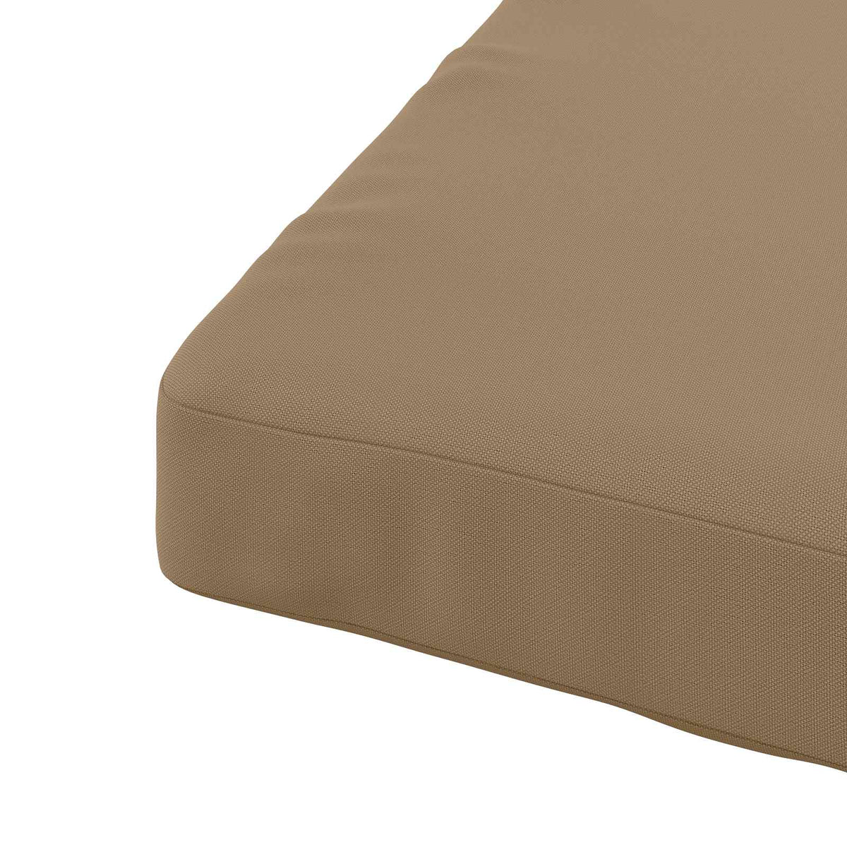 4-Piece Seat Cushions SOEST 4 pcs 100% Polyester Taupe