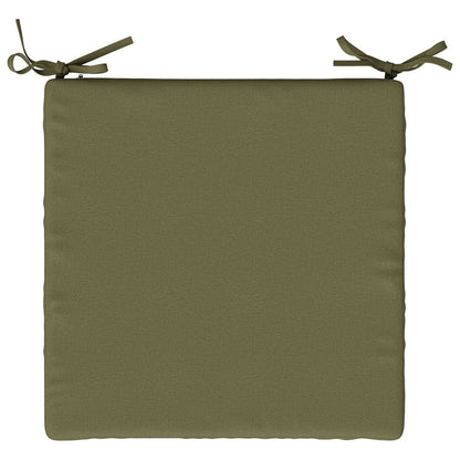 4-Piece Seat Cushions SOEST 4 pcs 100% Polyester Olive Green