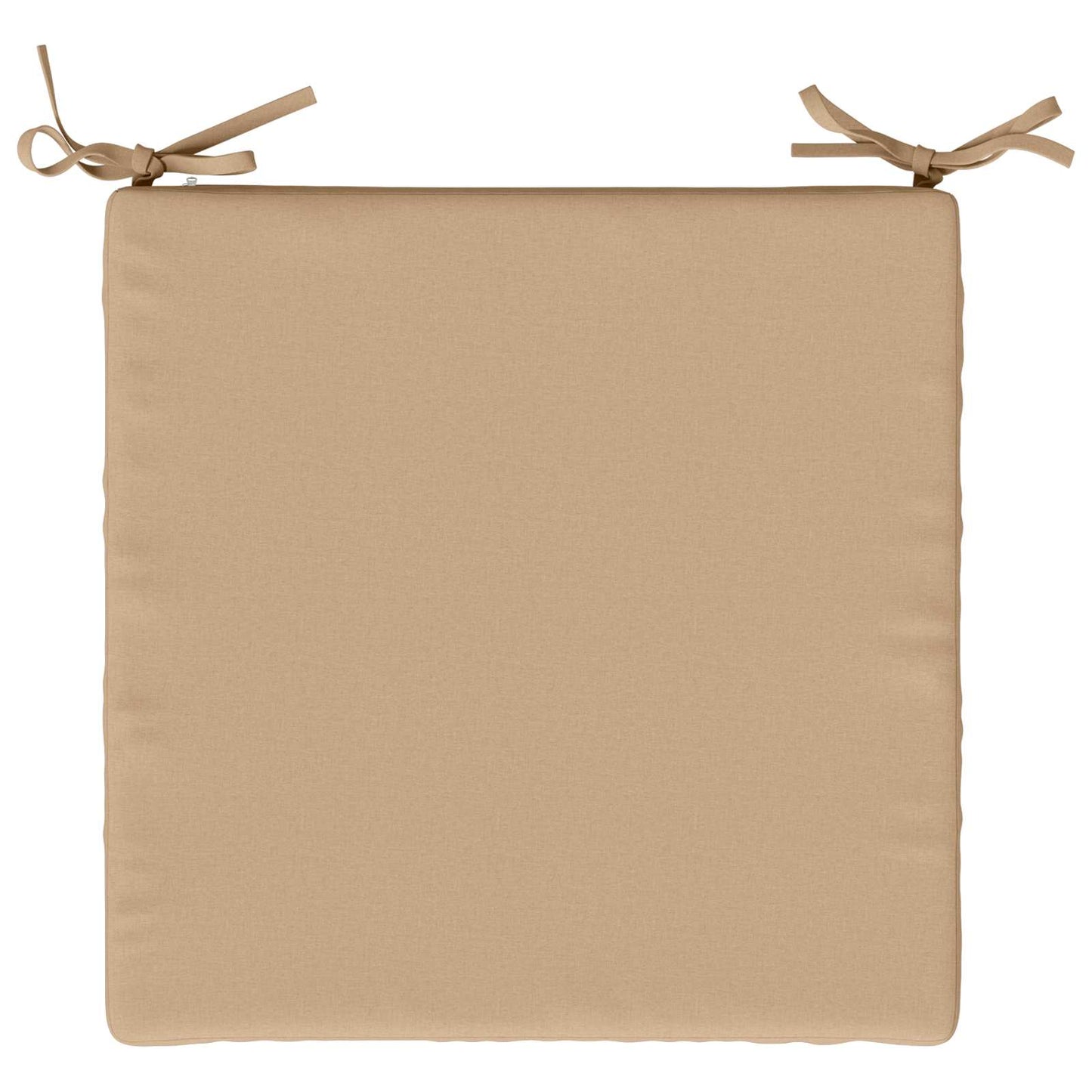 4-Piece Seat Cushions SOEST 4 pcs 100% Polyester Sand