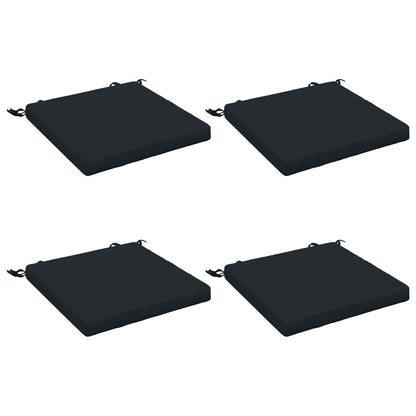 4-Piece Seat Cushions SOEST 4 pcs 100% Polyester Dark Blue