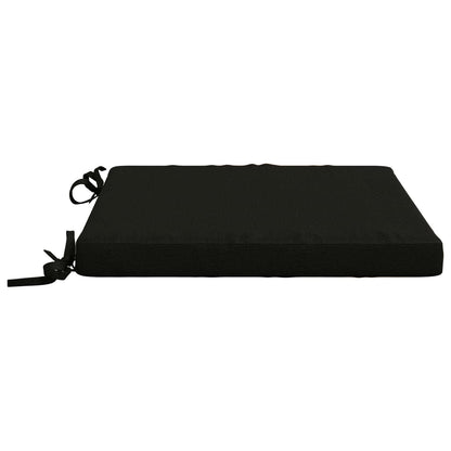 4-Piece Seat Cushions SOEST 4 pcs 100% Polyester Black