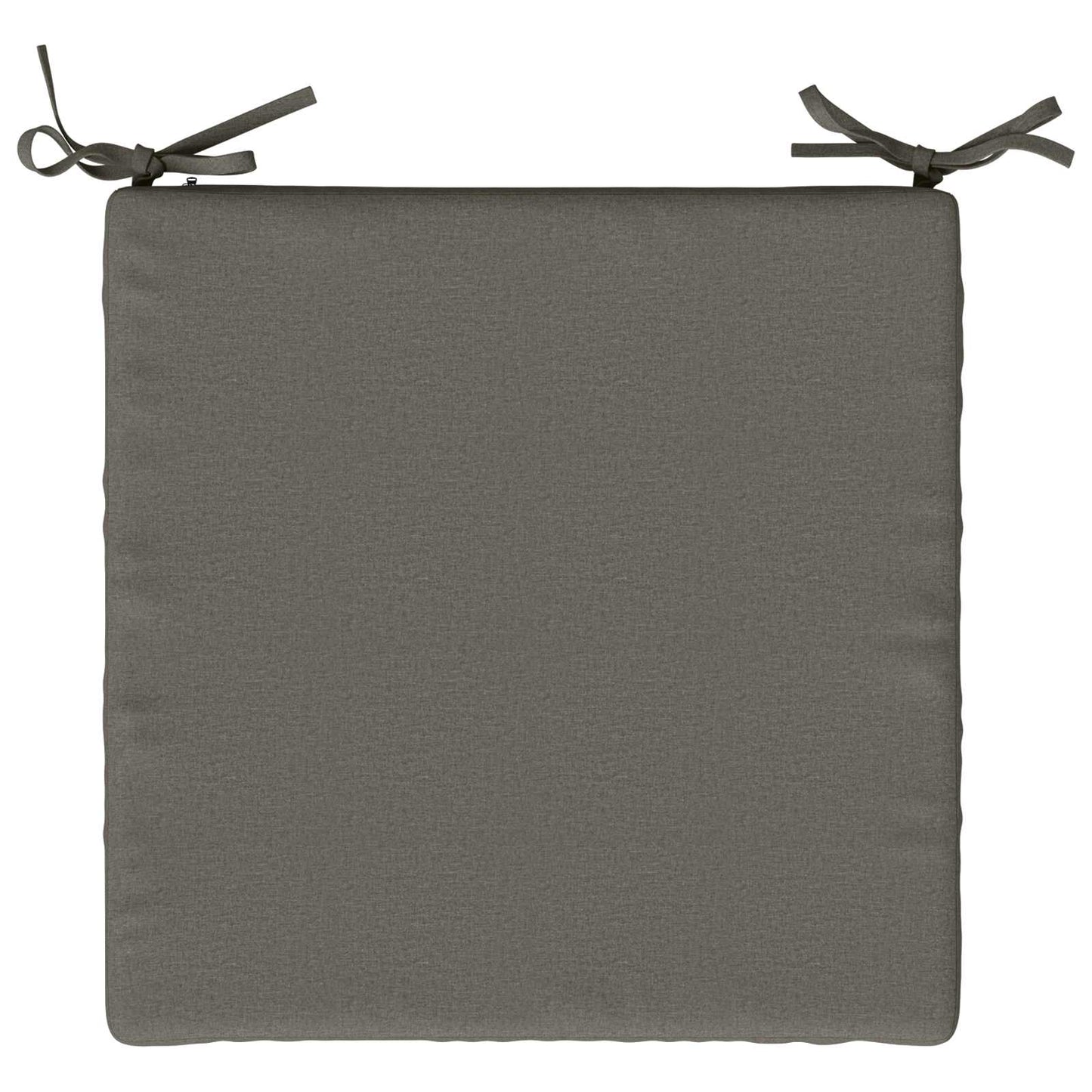 4-Piece Seat Cushions SOEST 4 pcs 100% Polyester Grey