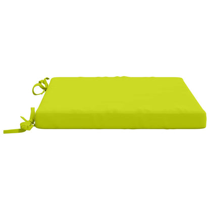 4-Piece Seat Cushions SOEST 4 pcs 100% Polyester Bright Green