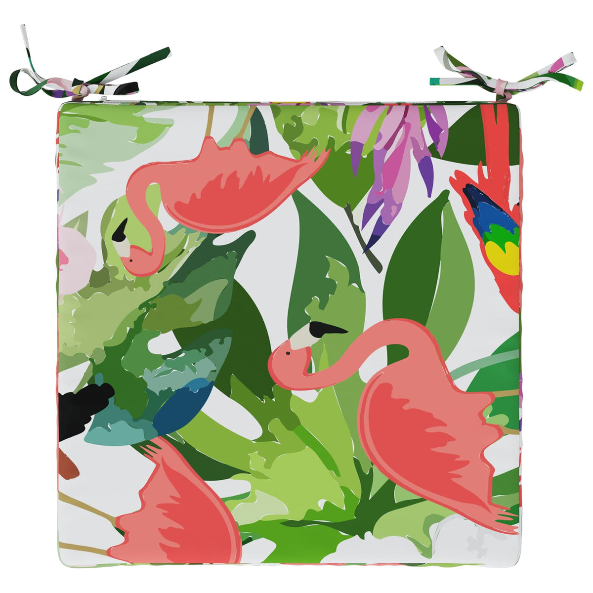 4-Piece Seat Cushions SOEST 4 pcs 100% Polyester Multicolour