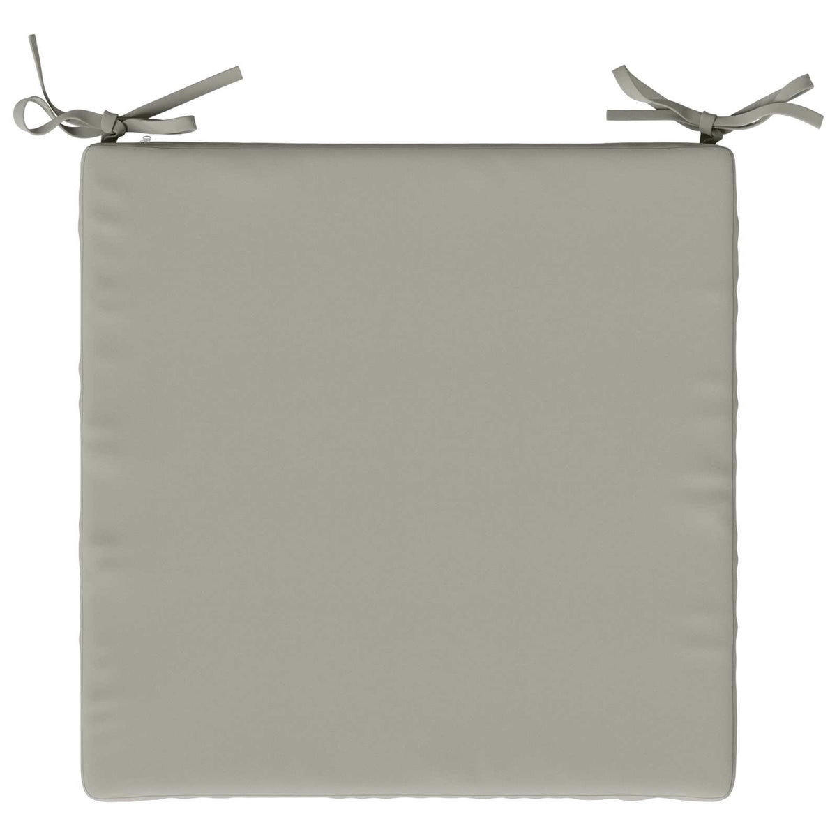 4-Piece Seat Cushions SOEST 4 pcs 100% Polyester Grey