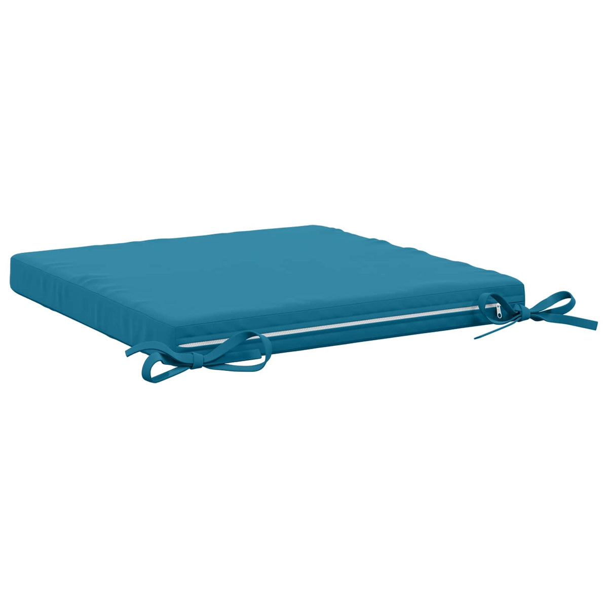 4-Piece Seat Cushions SOEST 4 pcs 100% Polyester Light Blue