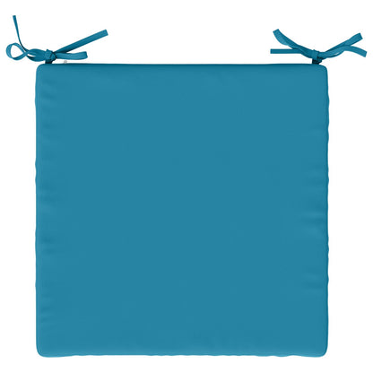 4-Piece Seat Cushions SOEST 4 pcs 100% Polyester Light Blue